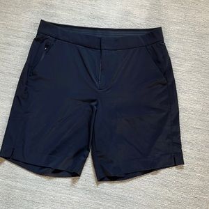 Athleta black Brooklyn Bermuda shorts, size 12